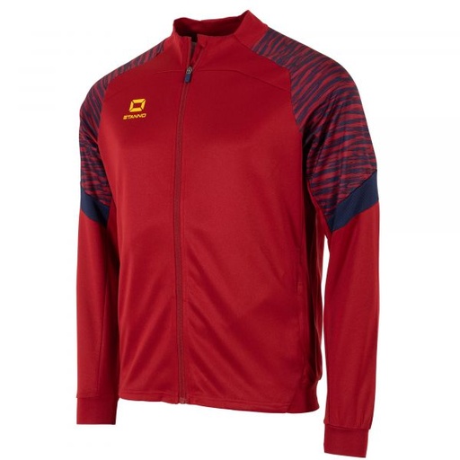 Bolt Full Zip Top — Red