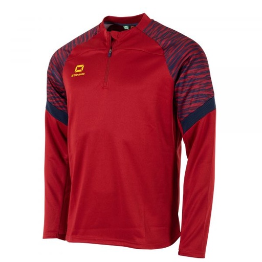 Bolt Quarter Zip Top — Red