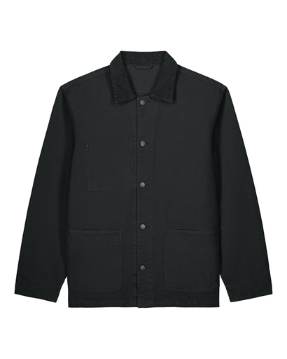Chore Jacket G. Dyed Black