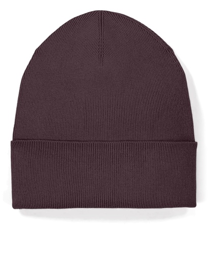Rib Beanie 2.0 Red Brown