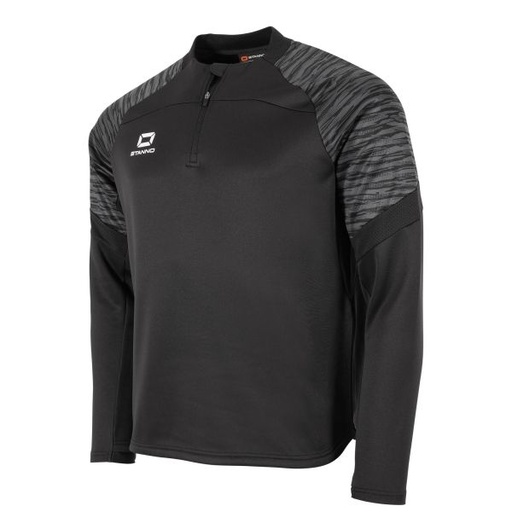 Bolt Quarter Zip Top — Black