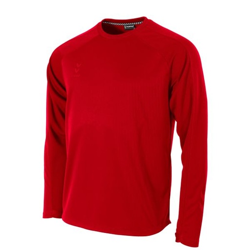Tulsa Round Neck Top — Red