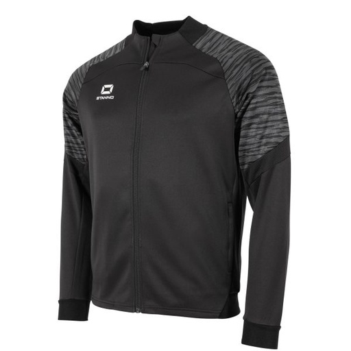 Bolt Full Zip Top — Black