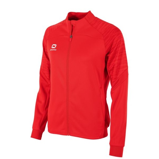 Bolt Full Zip Top Ladies — Red