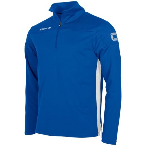 Pride 1/4 Zip Top — Royal-White