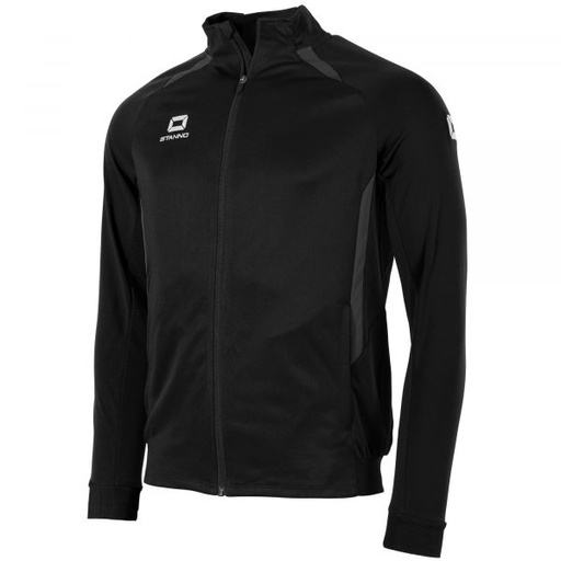 Stadio Full Zip Top — Black-Anthracite