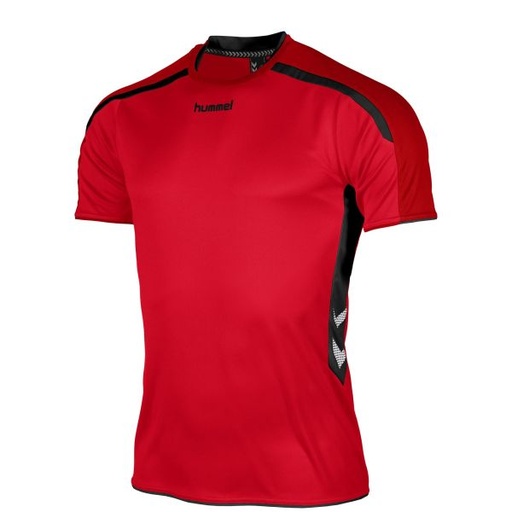 Preston Shirt k.m. — Red-Black