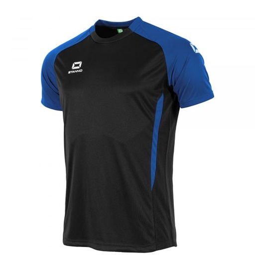 Stadio T-Shirt — Black-Royal