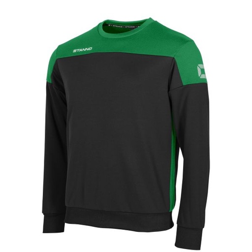 Pride Top Round Neck — Black-Green
