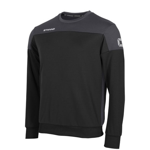 Pride Top Round Neck — Black-Anthracite