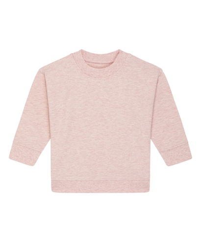 Baby Changer Sweatshirts met ronde hals Cream Heather Pink