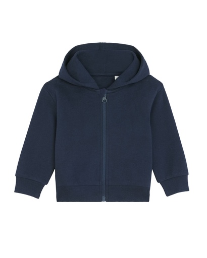 Baby Connector Zip Hoodie French Navy French Navy