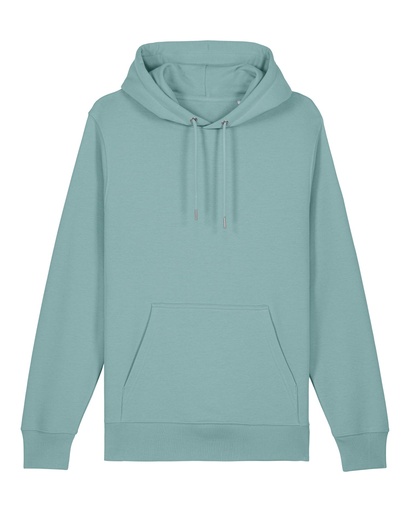 Archer Hoodie Teal Monstera Teal Monstera