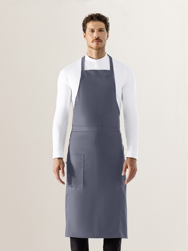 Bib Apron Atlanta Nimbus Grey