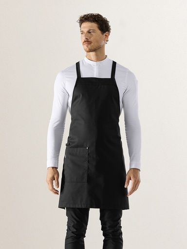 Bib Apron Eden Black