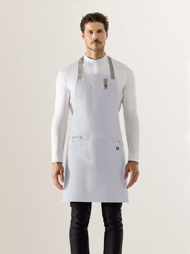 Bib Apron Seattle Heavy Grey Denim
