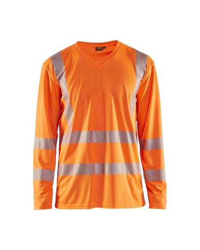 3385 UV-T-shirt lange mouwen High Vis