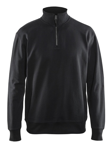 3369 Sweatshirt met halve rits
