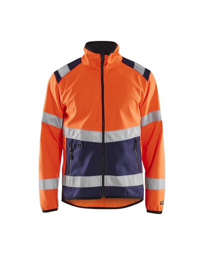 4877 Softshell jack High Vis