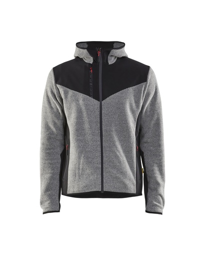 5940 Gebreid jack met softshell