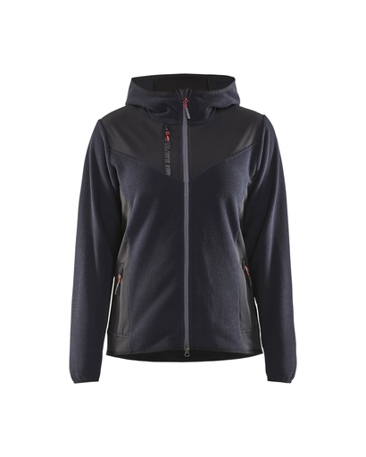 5941 Dames Gebreid jack met softshell