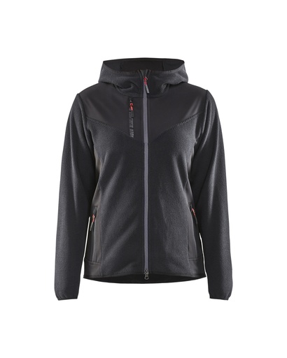 5941 Dames Gebreid jack met softshell