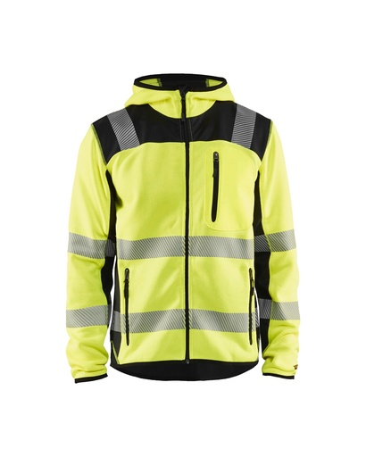 4923 Gebreid vest met capuchon High Vis