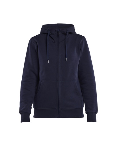 3395 Dames hooded sweatshirt met rits