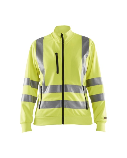 3308 Dames Sweatshirt met rits High Vis
