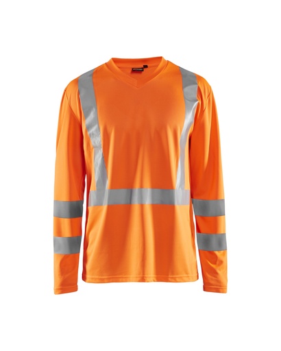 3383 UV-T-shirt lange mouwen High Vis