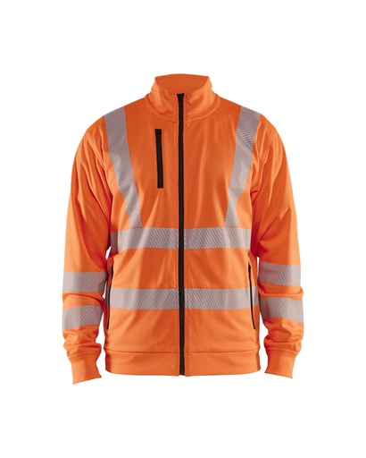 3563 Sweatshirt met rits High Vis