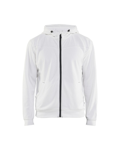 3363 Hooded sweatshirt met rits