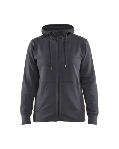 3395 Dames hooded sweatshirt met rits