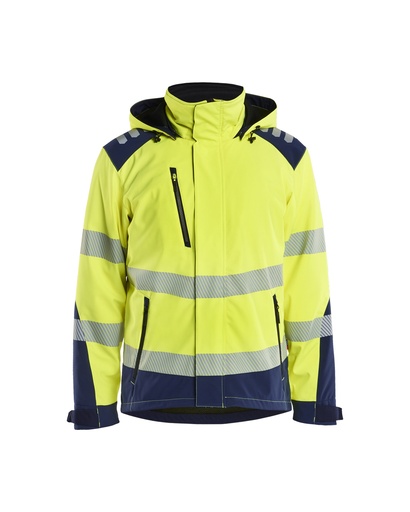 4400 Softshell Winterjas High Vis