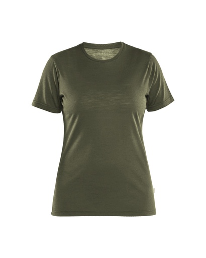 3537 Dames T-shirt merinowol