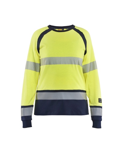 3437 Dames Multinorm T-shirt lange mouwen