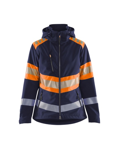 4404 Dames Softshell Jack High Vis