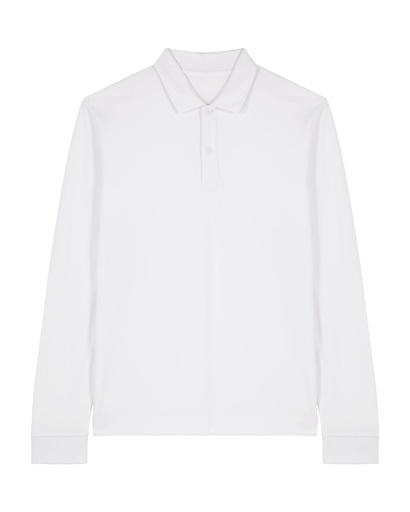 Prepster 2.0 Long Sleeve Polo White