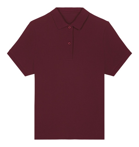 Stella Coaster Polo Burgundy