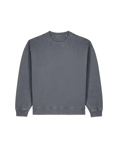Radder 2.0 Vintage Crewneck G. Dyed Anthracite