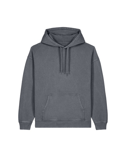 Slammer 2.0 vintage Hoodie G. Dyed Anthracite