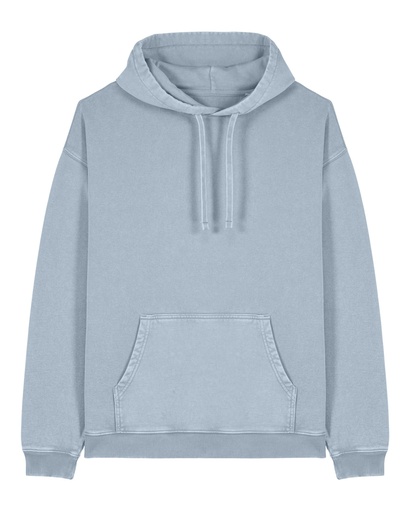 Slammer 2.0 vintage Hoodie G. Dyed Blue Stone