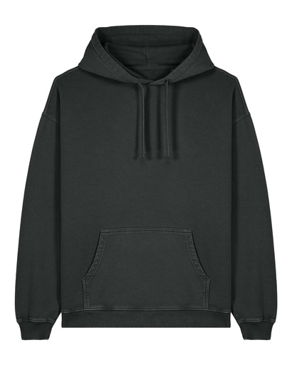 Slammer 2.0 vintage Hoodie G. Dyed Black Rock