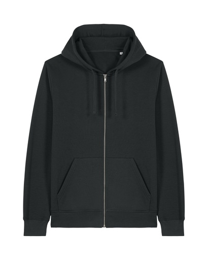 Mixer Zip Hoodie Black