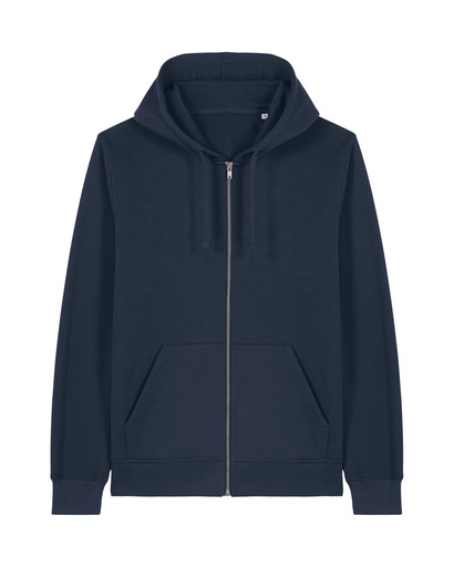 Mixer Zip Hoodie French Navy