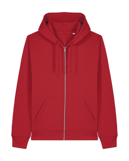 Mixer Zip Hoodie Red
