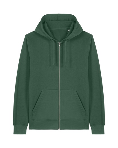 Mixer Zip Hoodie Bottle Green