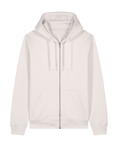Mixer Zip Hoodie Vintage White