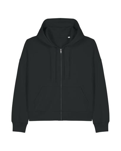 Stella Ida Zip Hoodie Black