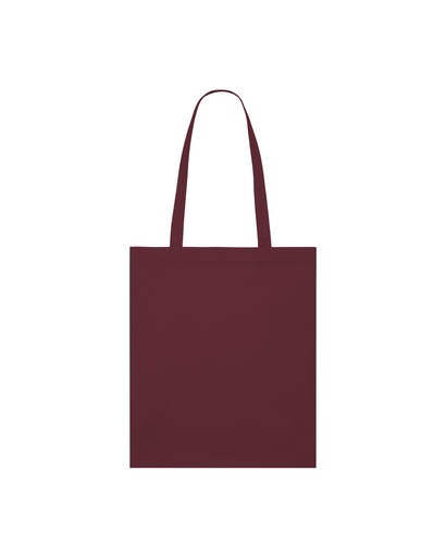 Light Tote Bag Burgundy